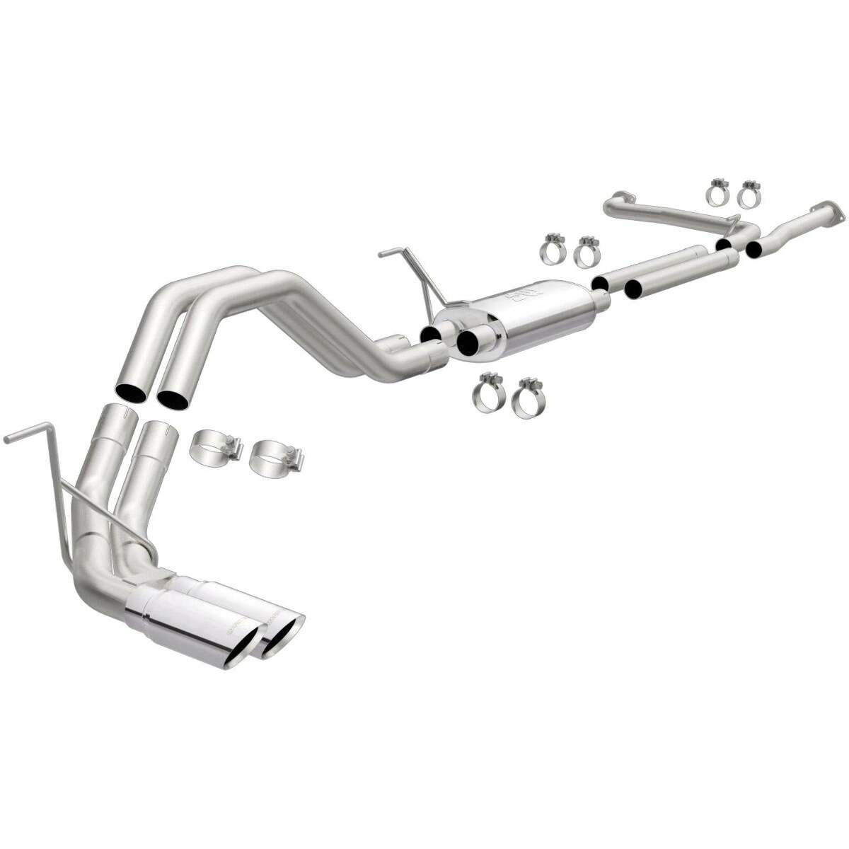 2016-2020 Nissan Titan XD System Street Cat-Back 19372 Magnaflow - Cat Back Exhaust Car Part People