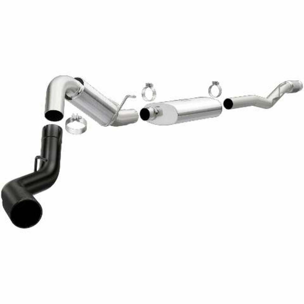 2014-2018 Chevrolet Silverado 1500 System Street Cat-Back Black 19375 Magnaflow - Cat Back Exhaust Car Part People