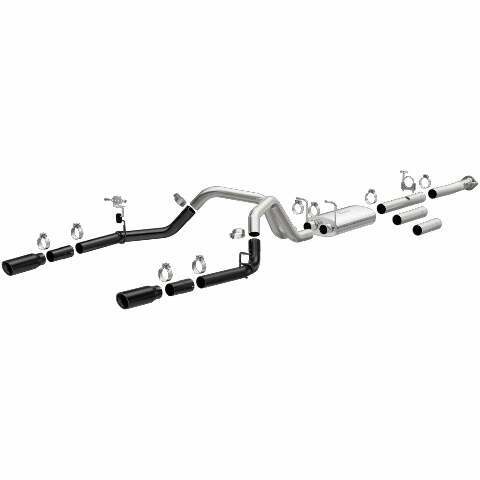 2011-19 Chevrolet Silverado 2500 HD System Street Cat-Back Black 19377 Magnaflow
