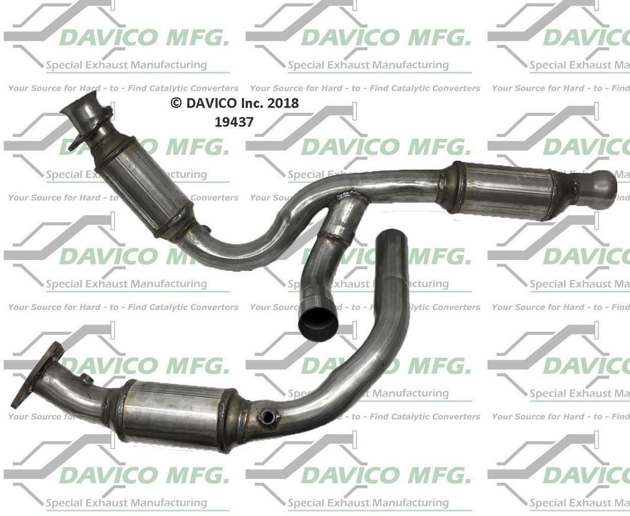 2009-2013 GMC Sierra 1500 Catalytic Converter 19437