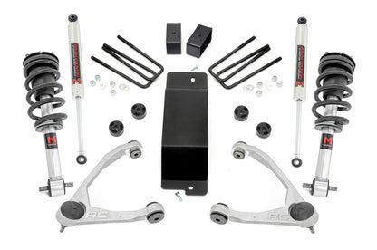 3.5 Inch Lift Kit; Forged UCA; M1 Strut; Chevy/GMC 1500 (14-16) 19440