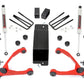 3.5 Inch Lift Kit; Forged UCA; M1 Strut; Chevy/GMC 1500 (14-16) 19440RED