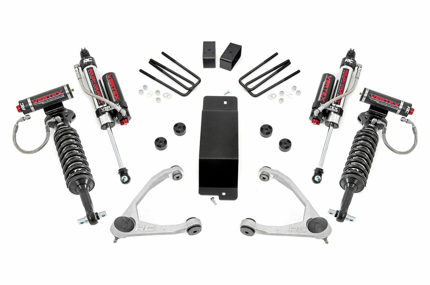 Fits Chevy/GMC 1500 (07-16) 3.5 Inch Lift Kit; Forged UCA; Vertex; 19450