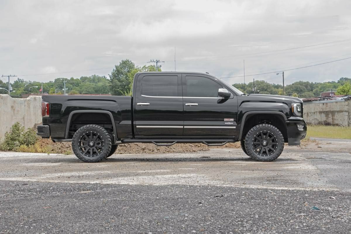 Fits Chevy/GMC 1500 (07-16) 3.5 Inch Lift Kit; Forged UCA; Vertex; 19450RED