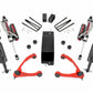 Fits Chevy/GMC 1500 (07-16) 3.5 Inch Lift Kit; Forged UCA; Vertex; 19450RED