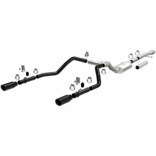2019-2021 Chevrolet Silverado 1500 System Street Cat-Back Black 19472 Magnaflow - Cat Back Exhaust Car Part People