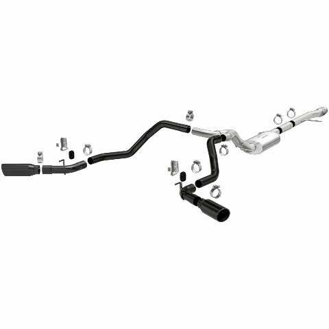 2019-2021 Chevrolet Silverado 1500 System Street Cat-Back Black 19474 Magnaflow