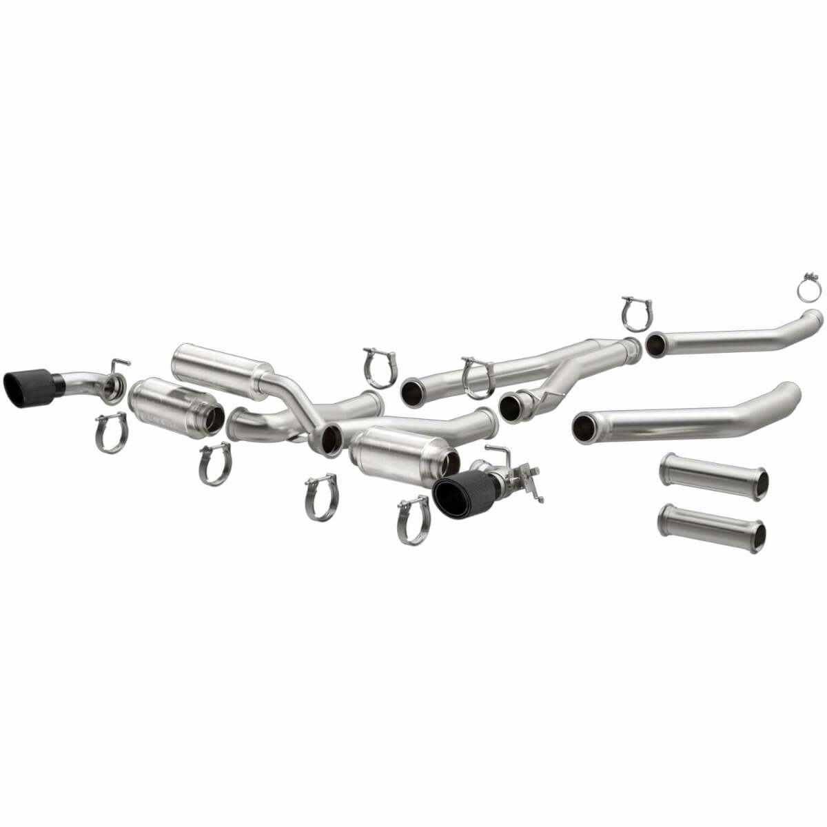 2020-2021 Toyota GR Supra System xMOD Cat-Back Carbon Fiber 19495 Magnaflow - Cat Back Exhaust Car Part People