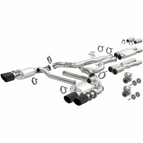 2018-2021 Ford Mustang System xMOD Cat-Back Carbon Fiber 19535 Magnaflow