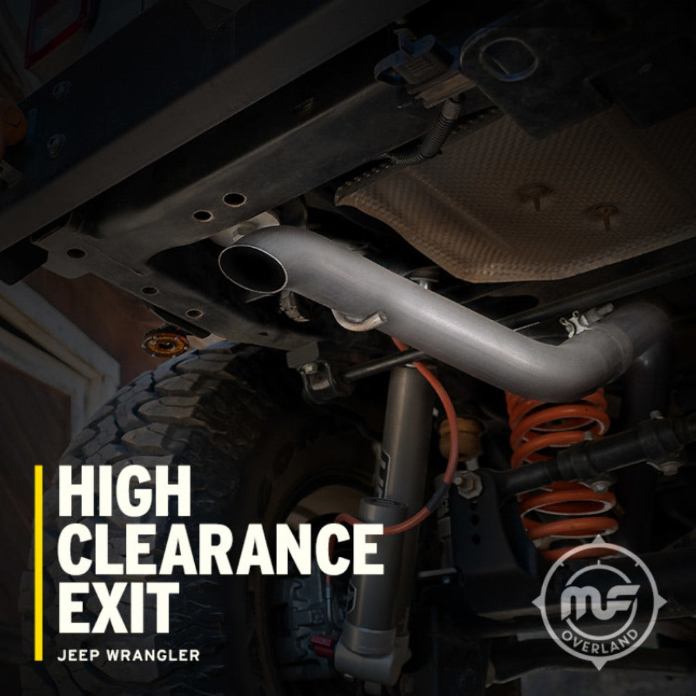 2012-2017 Jeep Wrangler System Overland Cat-Back 19539 Magnaflow - Cat Back Exhaust Car Part People