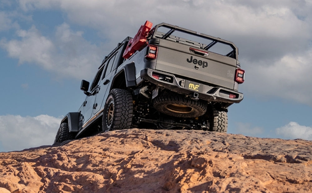 Fits 2020-23 Jeep Gladiator Overland Series Performance Exhaust System 19621