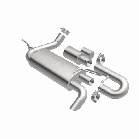 Fits 2007-2011 Jeep Wrangler Overland Series Axle-Back Performance Exhaust 19649