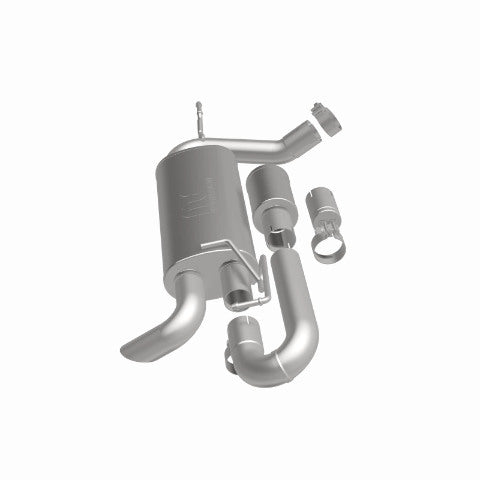 Fits 2007-2011 Jeep Wrangler Overland Series Axle-Back Performance Exhaust 19649