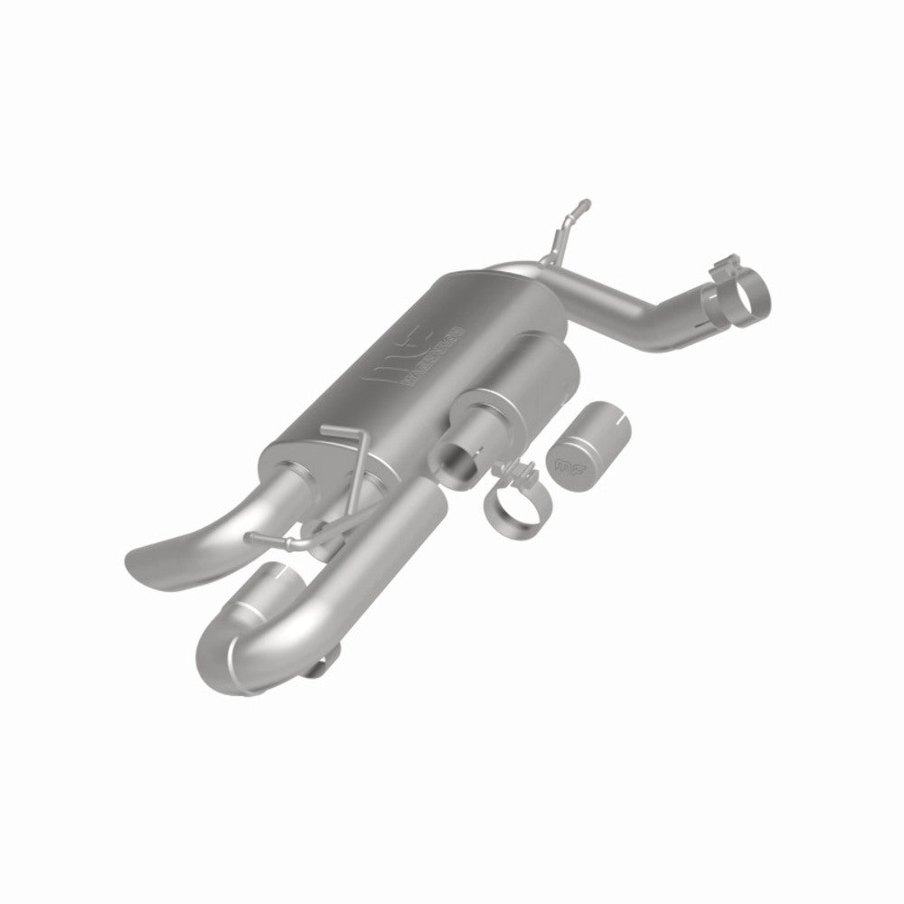 Fits 2007-2011 Jeep Wrangler Overland Series Axle-Back Performance Exhaust 19649 - Complete Exhaust Systems Car Part People