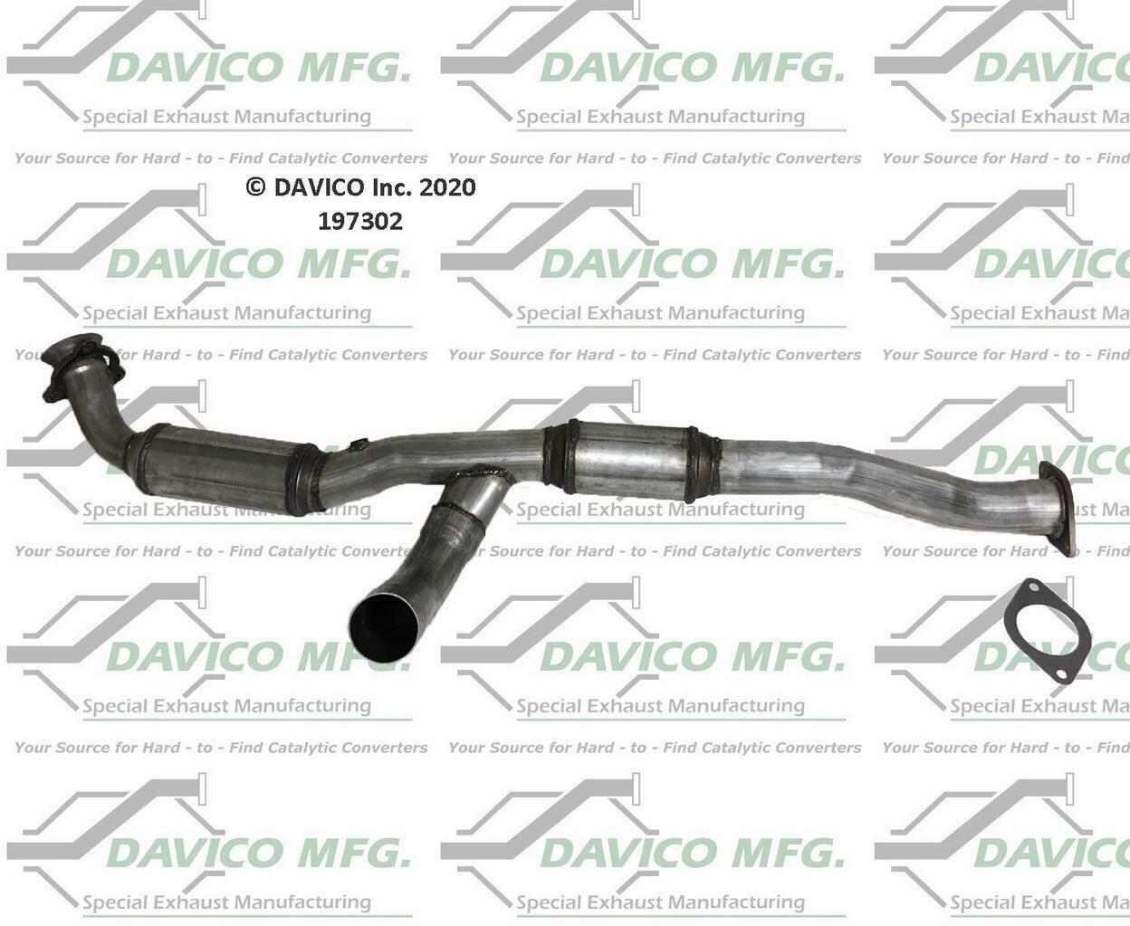 2012-2016 Chevrolet Express 3500 Catalytic Converter 197302