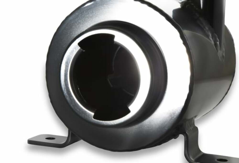 Fits 1970-1974 Dodge Challenger Power Steering Remote Reservoir-Black 198-212