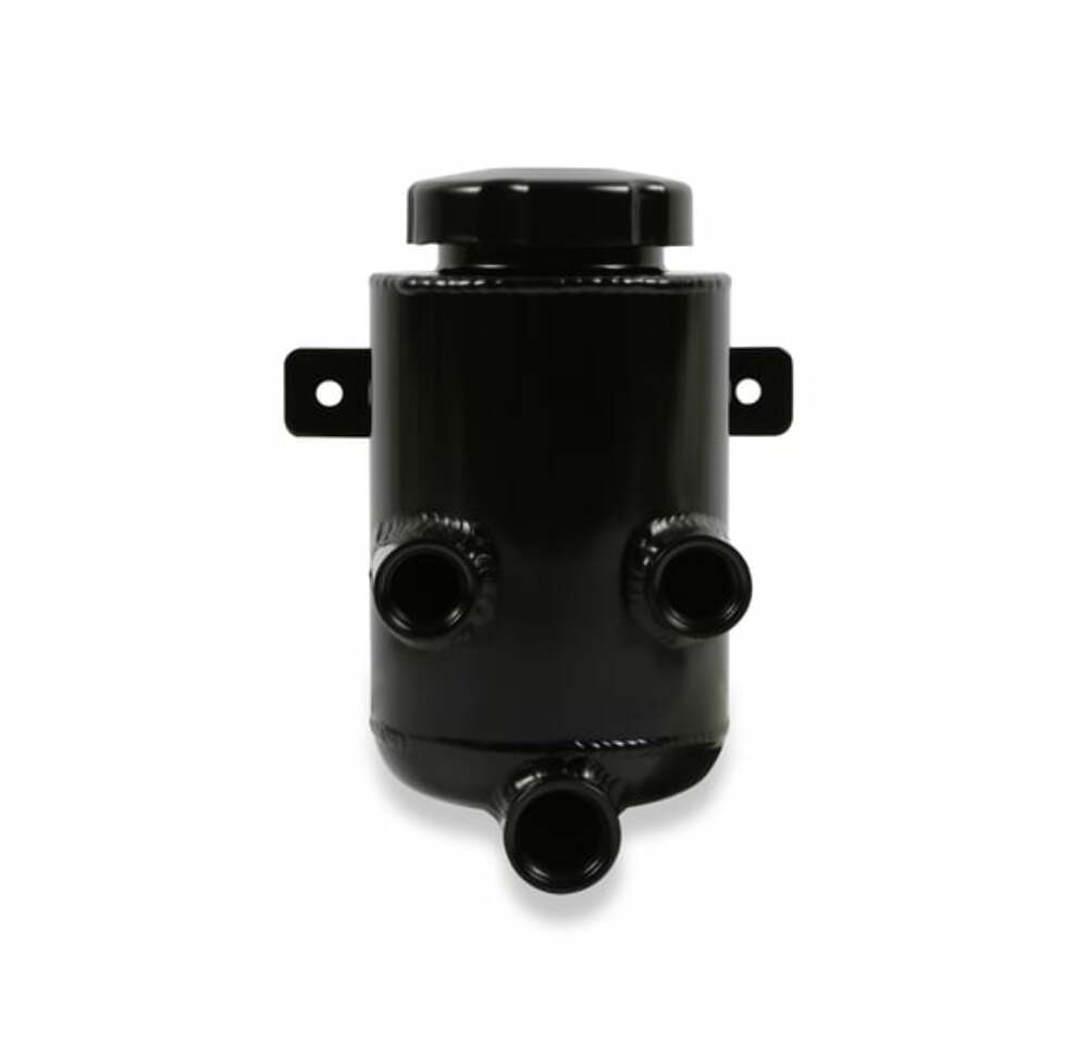 Fits 1970-1974 Dodge Challenger Power Steering Remote Reservoir-Black 198-212