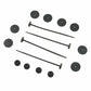 Mr. Gasket Replacement Fan Mounting Kit - 1994MRG