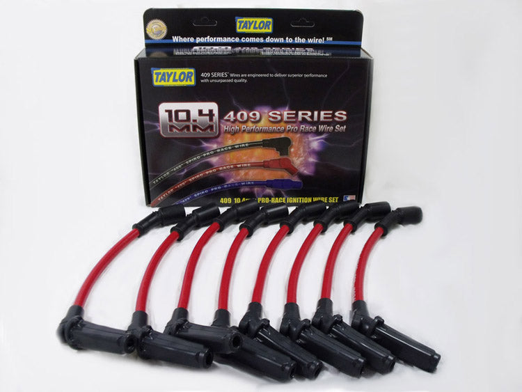 Spark Plug Wire Set Universal 10.4mm Silicone Spiro Pro 409 409 350 ohm/ft 79286