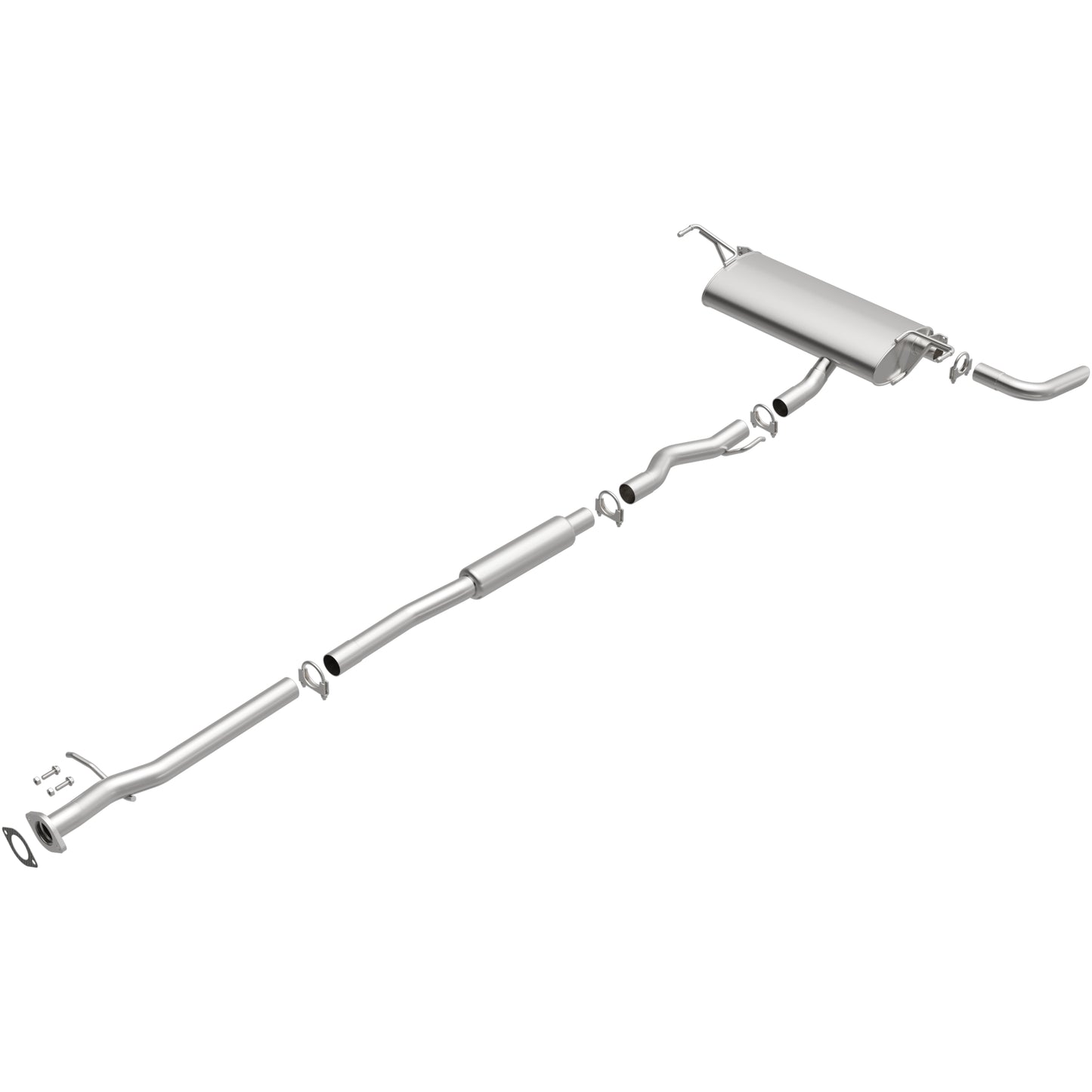 2014-2018 Nissan Rogue Direct-Fit Replacement Exhaust System 106-0758