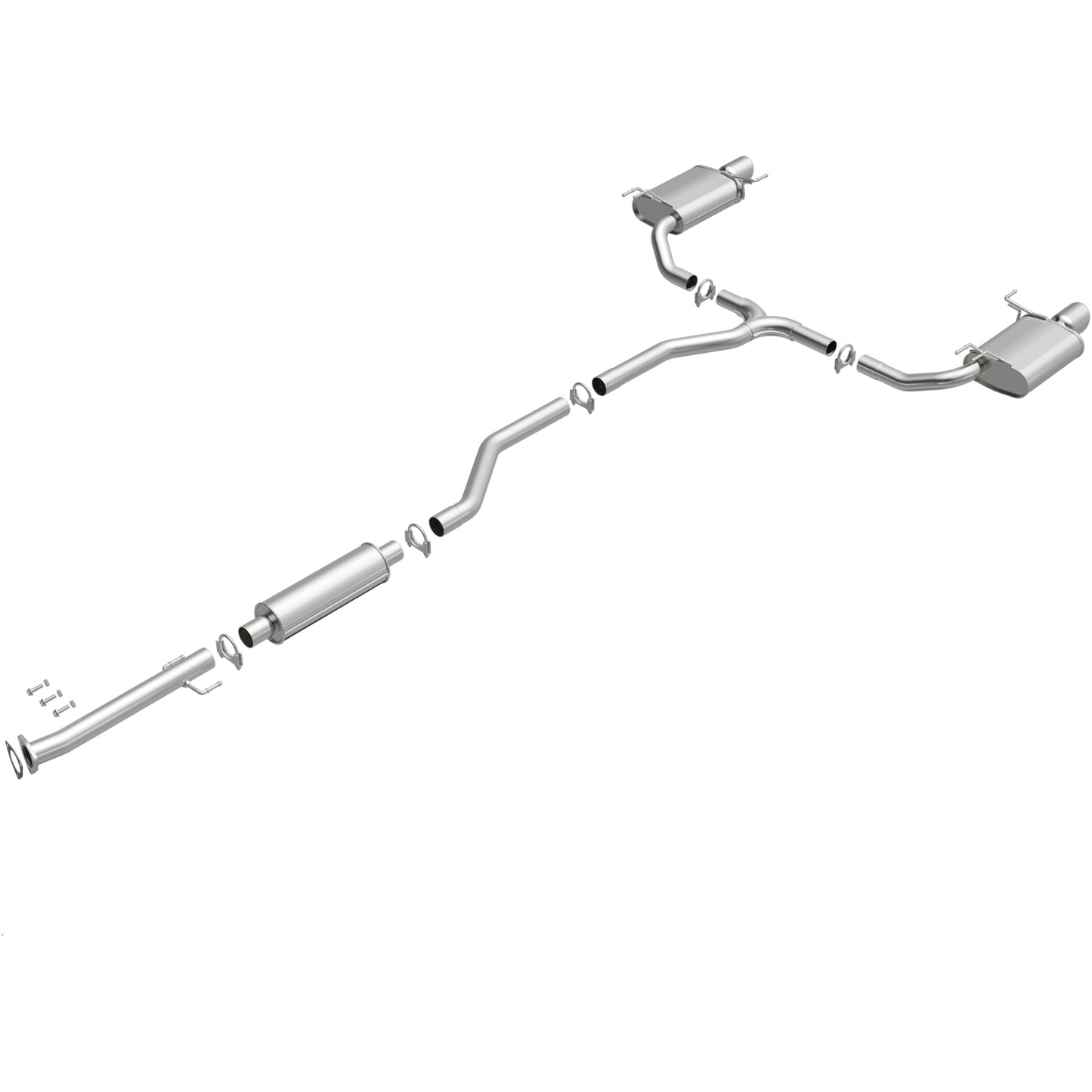 2009-2014 Acura TSX Direct-Fit Replacement Exhaust System 106-0861