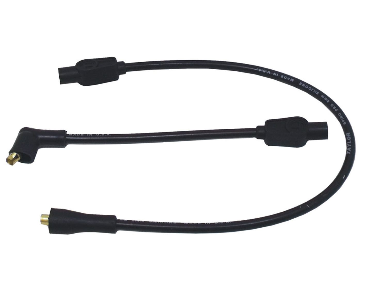 Spark Plug Wire Set 1980-2003 Harley-Davidson 8mm Silicone Spiro Pro 180? 10032