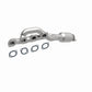 Catalytic Converter with Integrated Exhaust Manifold for HM Grade Federal / EPA Compliant Direct-Fit Manifold Catalytic