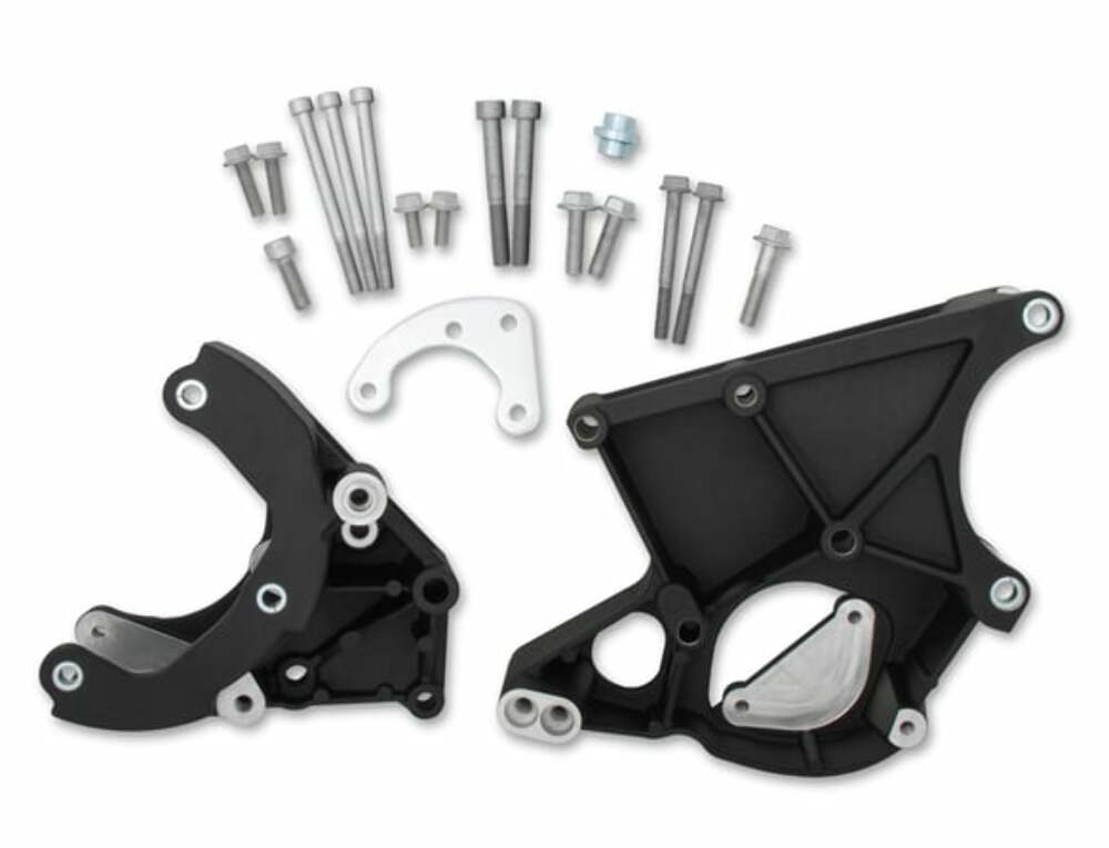 LS/LT Acc. Drive Bracket A/C  P/S & Alt Brackets works w/R4 compressor 20-131BK