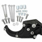 Black Passenger's Side Bracket Only (A/C)-Fits Sanden SD508 or SD7 Comp 20-134BK