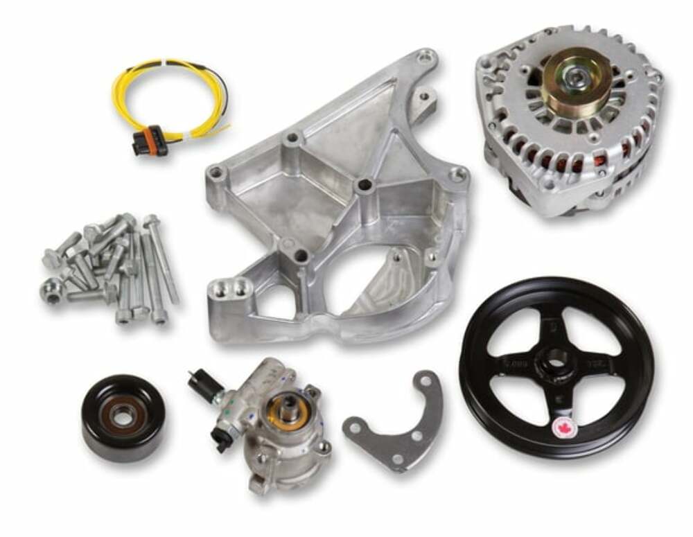 LS/LT Alternator & Power Steering Pump Acc. Drive Kit Driver Side Bracket 20-143