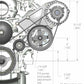 LS/LT Alternator & Power Steering Pump Acc. Drive Kit Driver Side Bracket 20-143