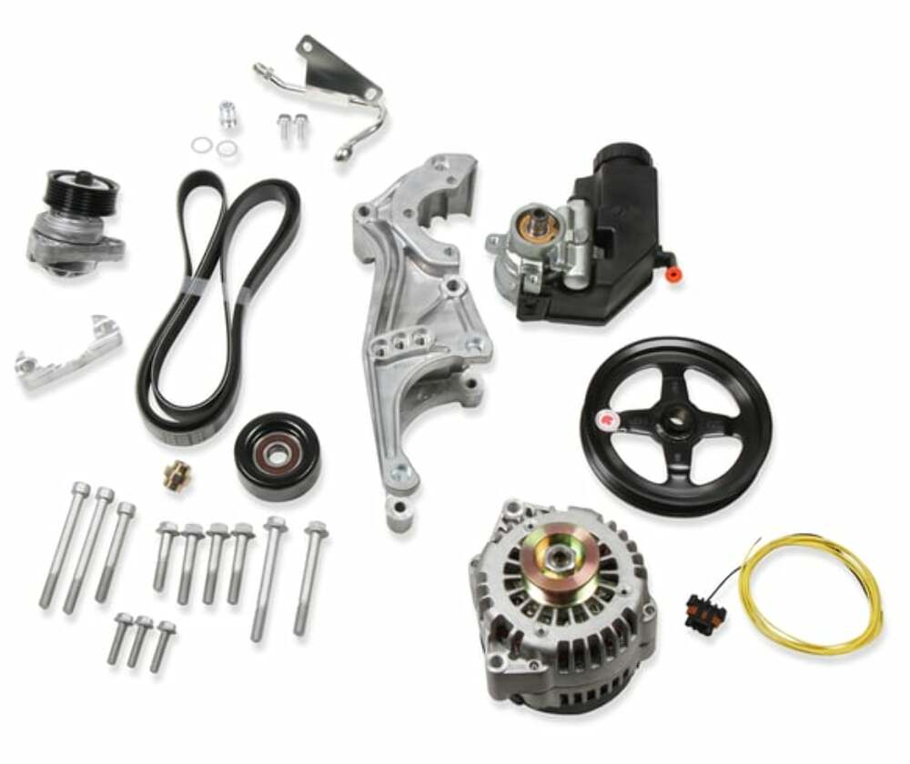 Low LS Drive System (Alt, P/S w/o A/C) Driver's Side - 20-156