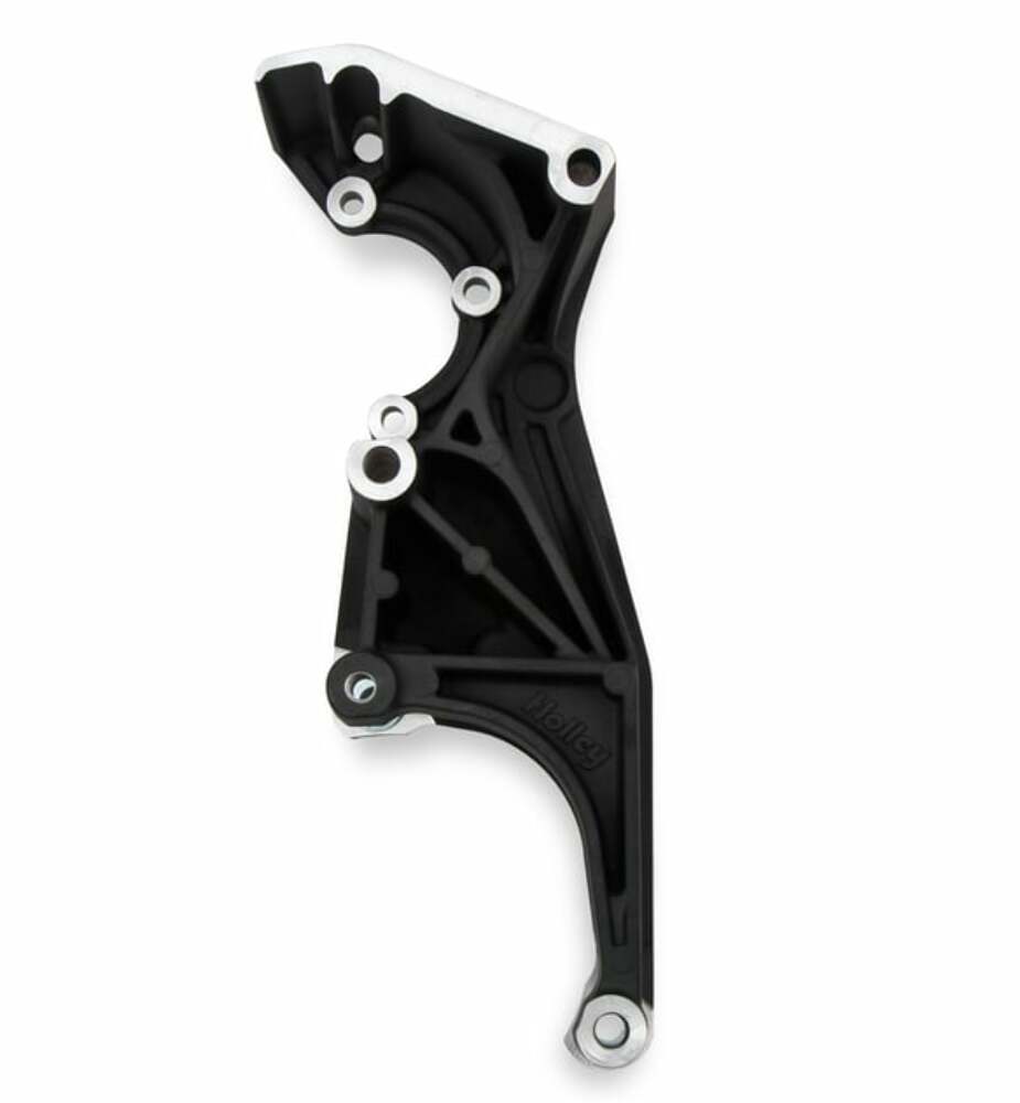 Low LS Drive System (Alt, P/S w/o A/C) Driver's Side- Black Finish - 20-156BK