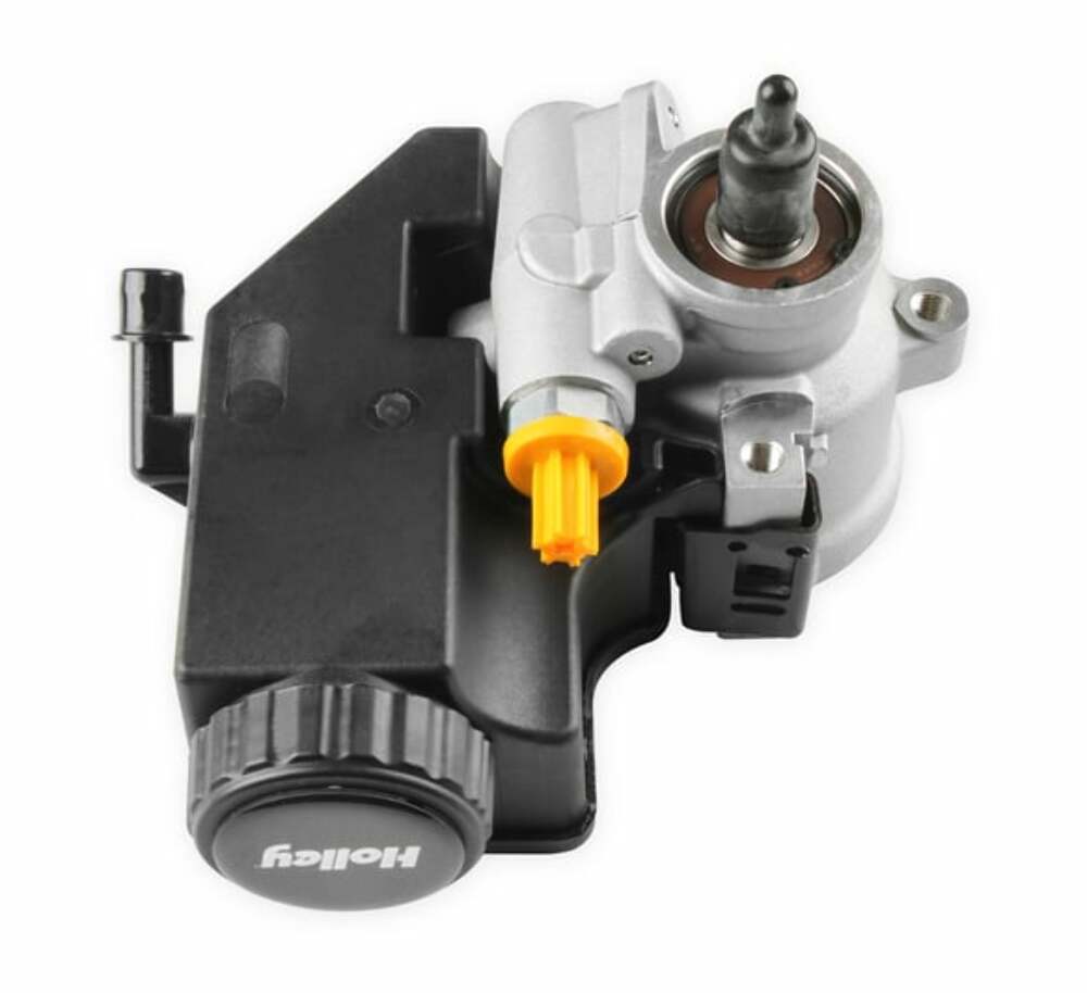 Low LS Drive System (Alt, P/S w/o A/C) Driver's Side- Black Finish - 20-156BK