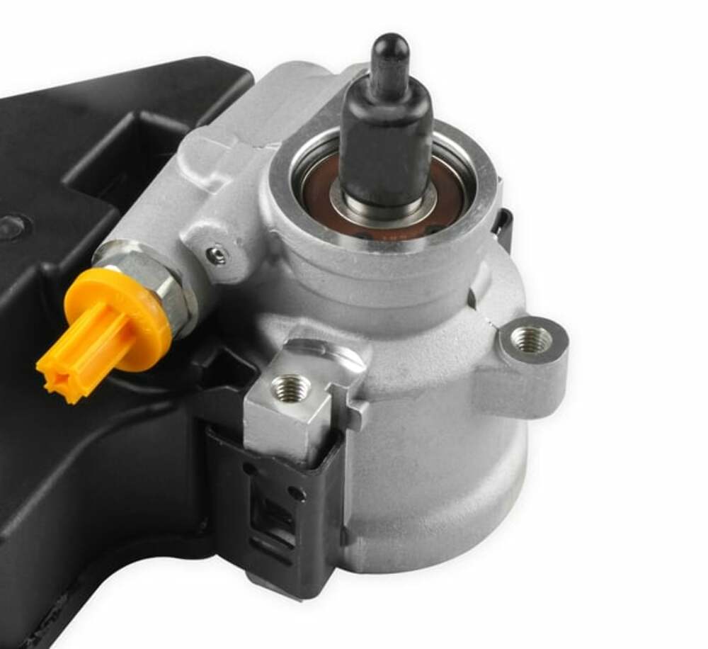 Low LS Drive System (Alt, P/S w/o A/C) Driver's Side- Black Finish - 20-156BK