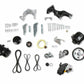 Low LS Complete Accessory Drive System (Alt, P/S & A/C)- Black Finish - 20-162BK