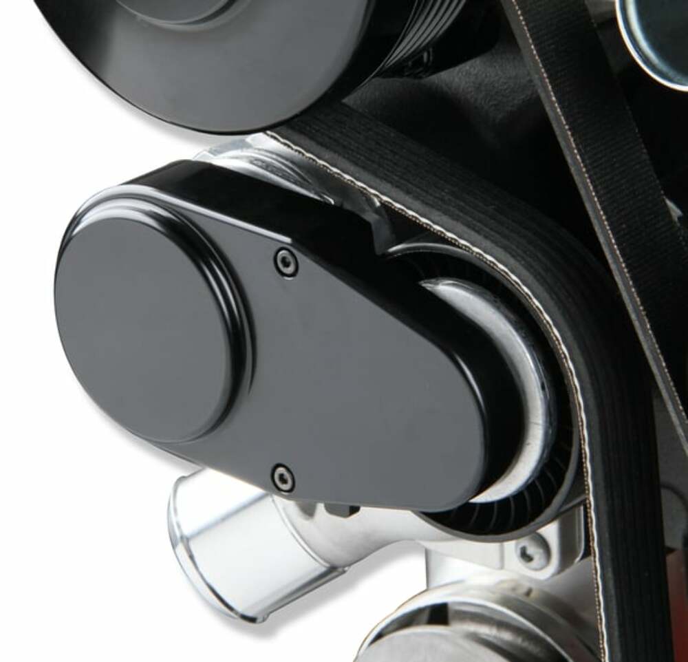 HOLLEY 20-185BK Mid-Mount Complete LS Accessory Drive System