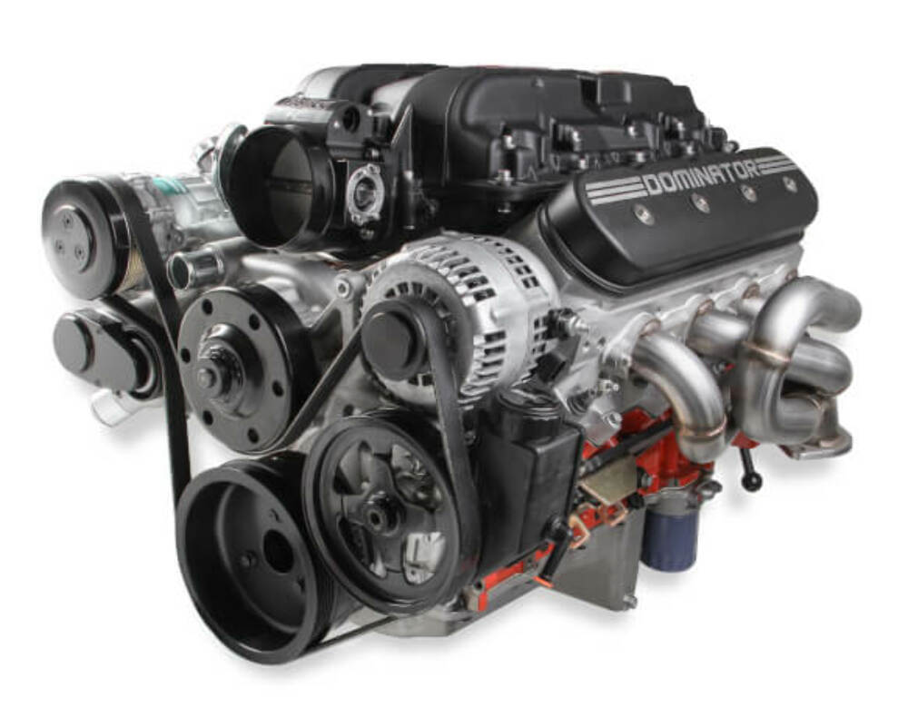 Holley Premium Mid-Mount LS7 Complete Accessory System - Dry Sump - 20-190