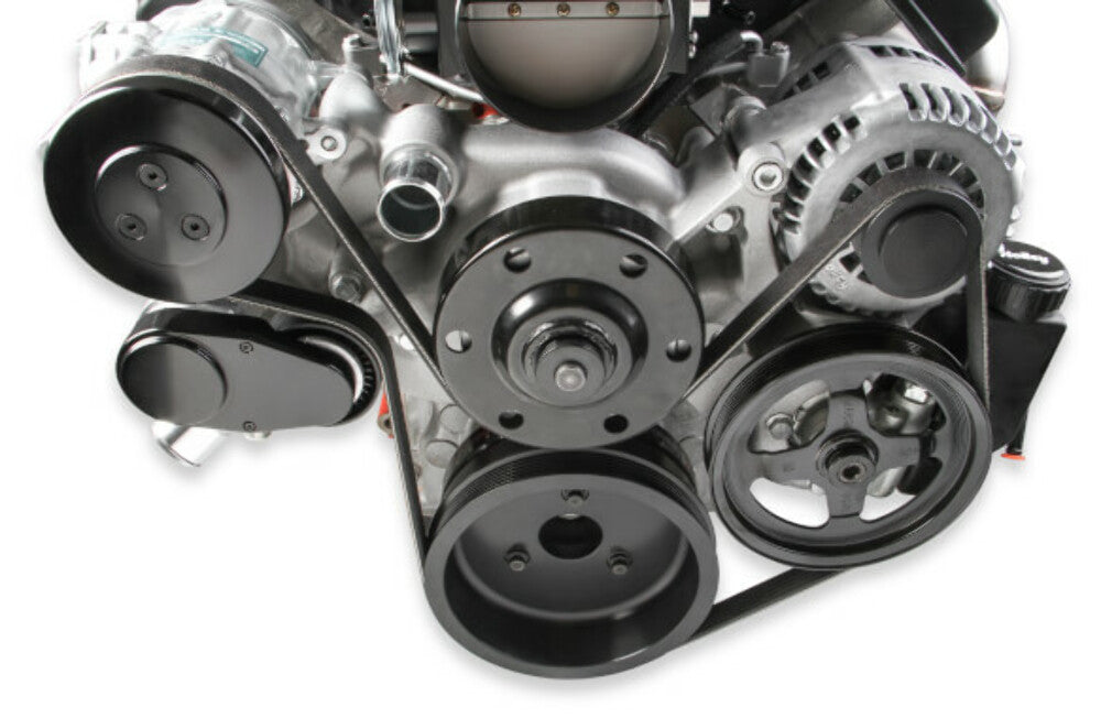 Holley Premium Mid-Mount LS7 Complete Accessory System - Dry Sump - 20-190