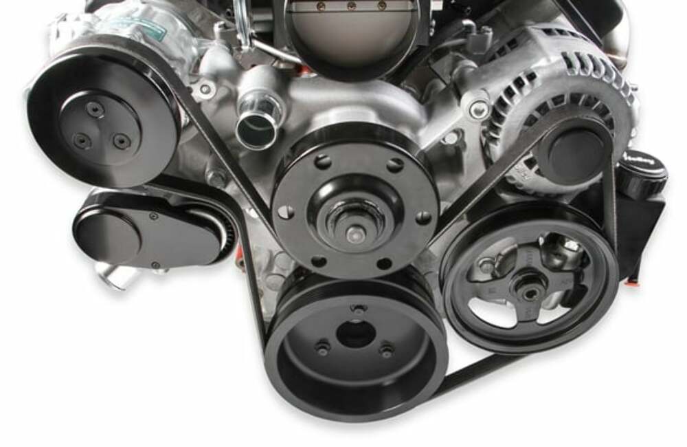 Holley Premium Mid-Mount Complete Accessory System for LT Engines - 20-200