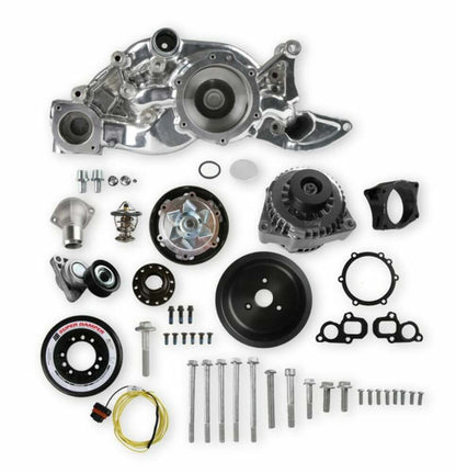Holley Premium Mid-Mount Race Accessory System - Polished Finish 20-202P