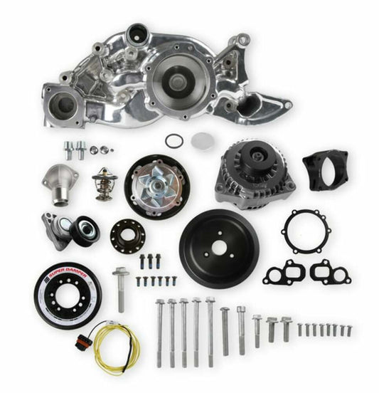 Holley Premium Mid-Mount Race Accessory System - Polished Finish 20-202P