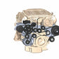 Holley Premium MidMount Complete Acc System GM Gen V LT4 Dry Sump Engines 20-221