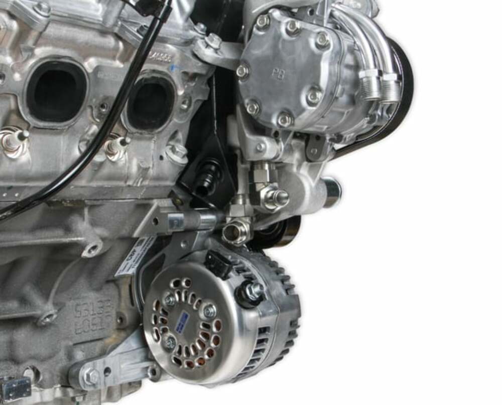 Holley Premium MidMount Complete Acc System GM Gen V LT4 Dry Sump Engines 20-221