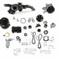 Holley Premium Mid-Mount Complete Accessory System 20-230BK