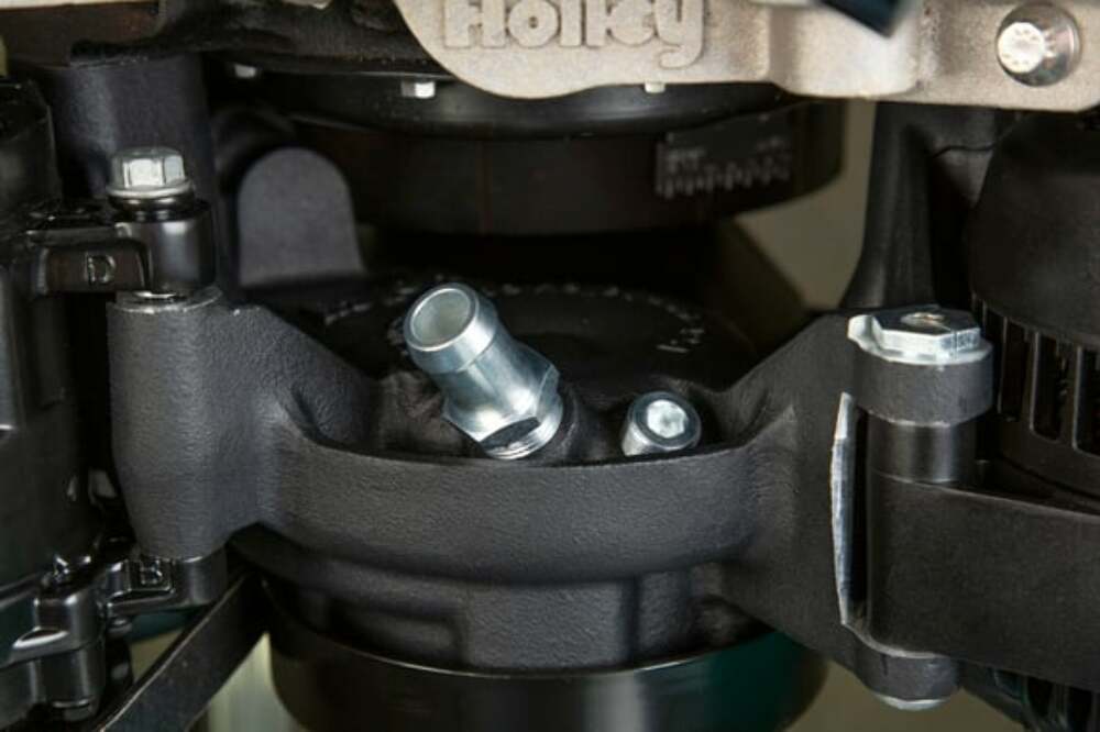 Holley Small Block Chevy Mid-Mount Complete Accessory System - 20-240BK
