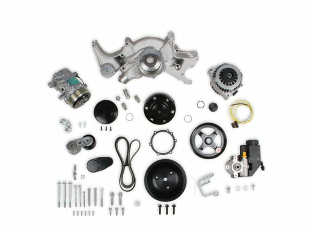 Holley Big Block Chevy Mid-Mount Complete Accessory System - 20-242
