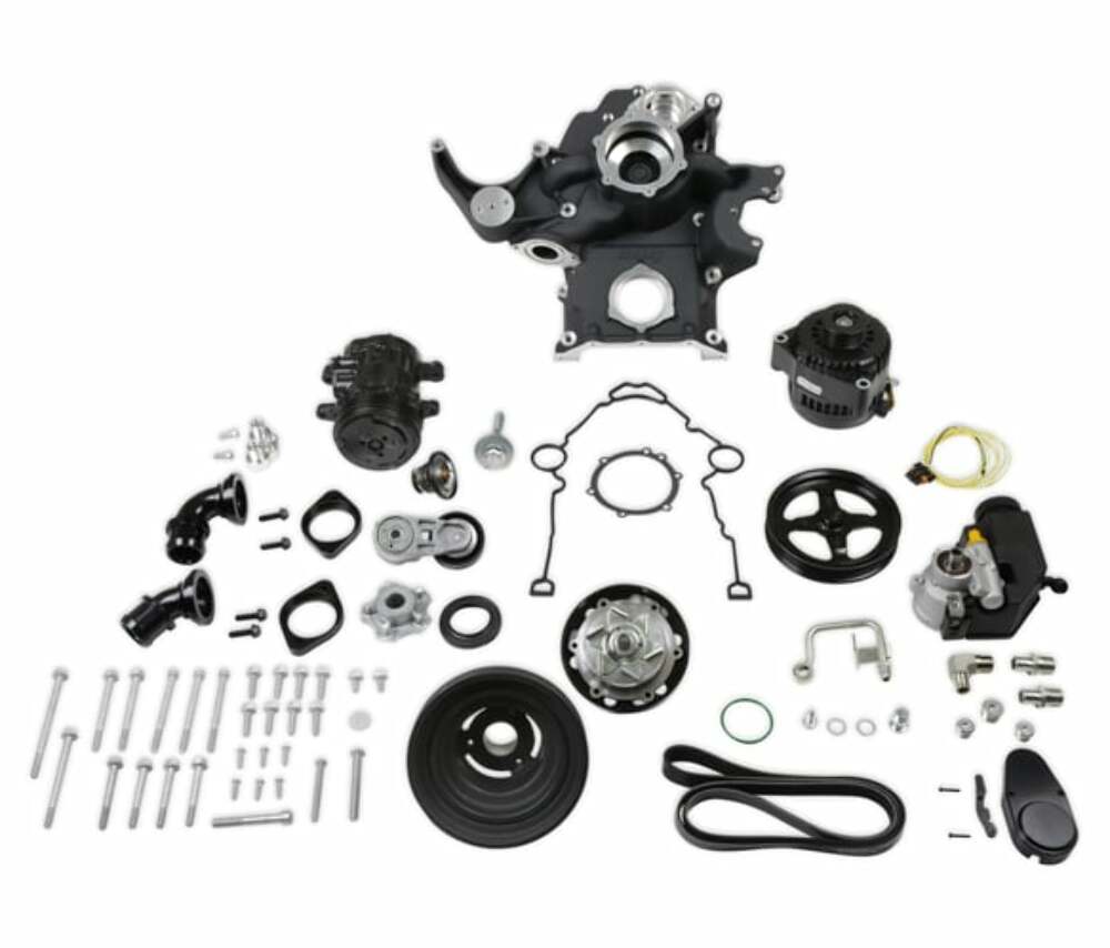 Fits 1974-1993 Dodge Ramcharger Mid-Mount Complete Accessory-Black 20-290BK