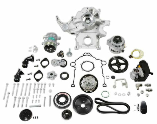Fits 1974-93 Dodge Ramcharger Holley Mid-Mount Complete Accessory System 20-292