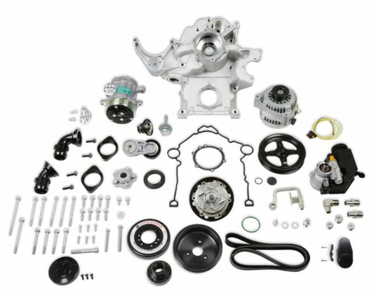 Fits 1974-93 Dodge Ramcharger Holley Mid-Mount Complete Accessory System 20-293